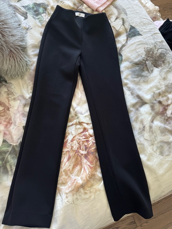 Babaton Pants - Babaton Black Straight-Leg Trousers